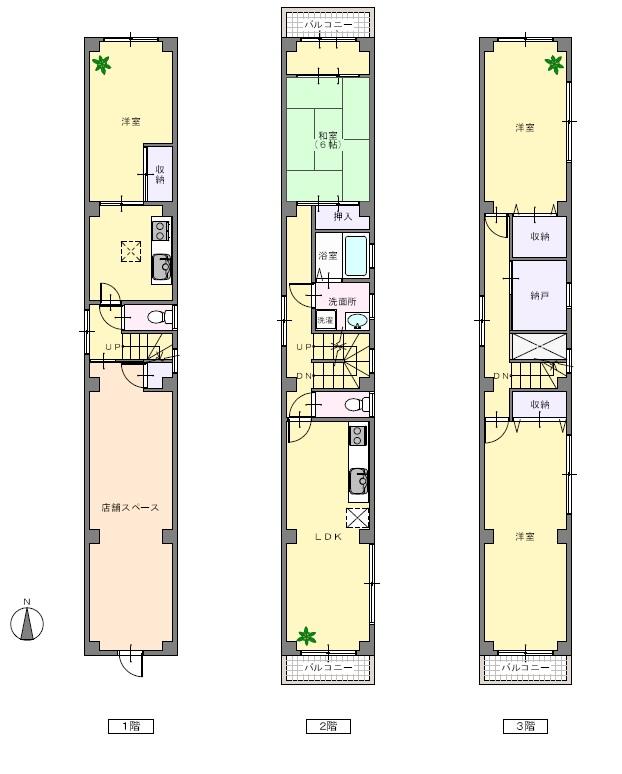 Floor plan. 22 million yen, 4LDDKK + S (storeroom), Land area 72.1 sq m , Building area 167.25 sq m 4LDK + DK + S