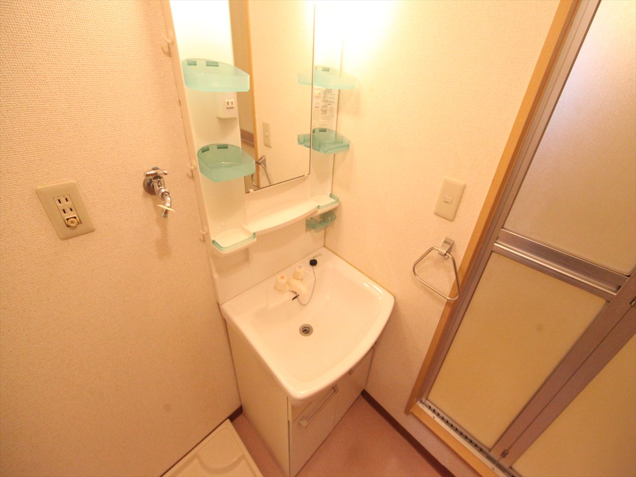 Washroom. Dressing room (with separate wash basin)