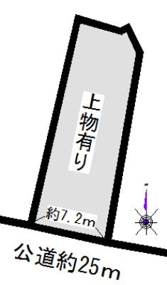 Compartment figure. Land price 16,440,000 yen, Land area 137.47 sq m site area of ​​about 41.5 square meters!