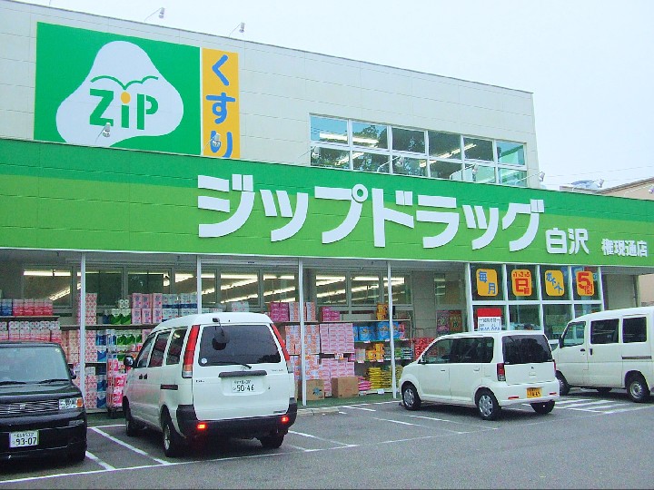 Dorakkusutoa. Zip drag Shirasawa Takamichi shop 289m until (drugstore)