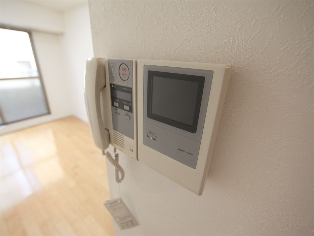 Security. Intercom with TV monitor