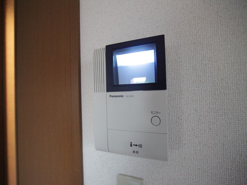 Security. Separate image Monitor with intercom of peace of mind