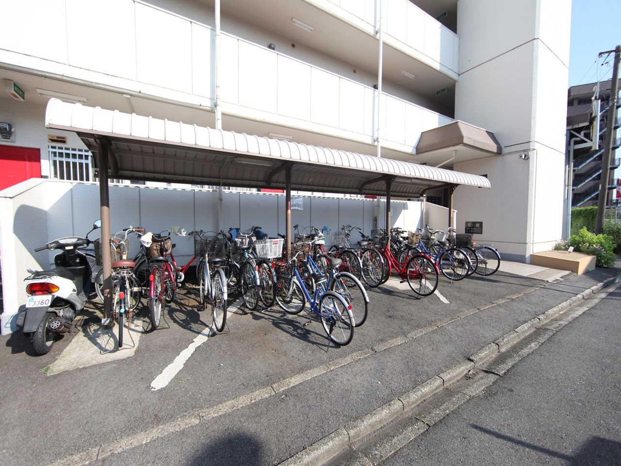 Other common areas. Bicycle-parking space