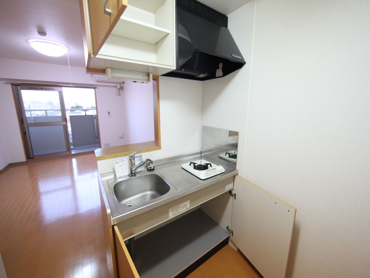 Kitchen. Counter kitchen (with gas stove)