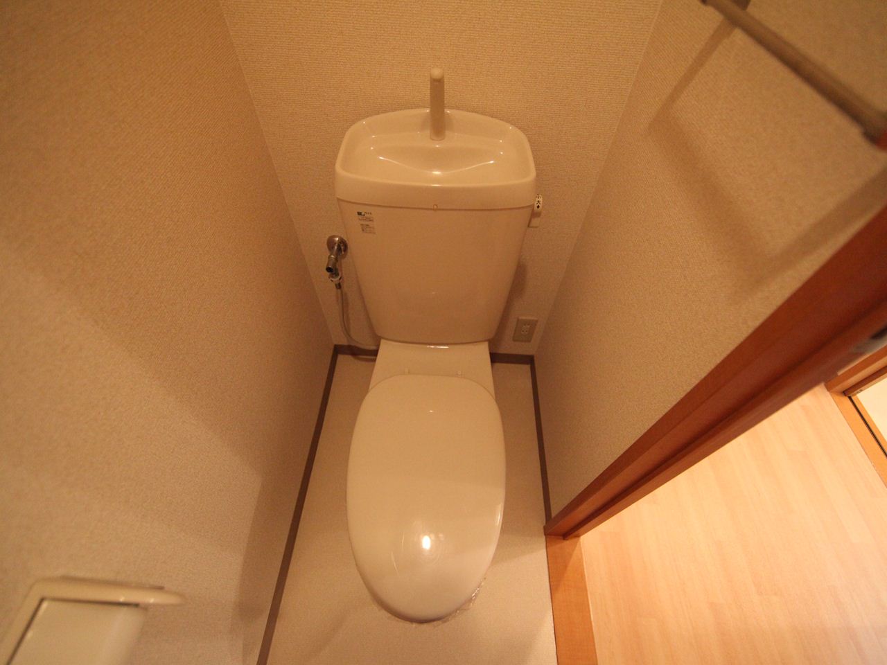 Toilet. Warm water washing toilet seat mounted Allowed