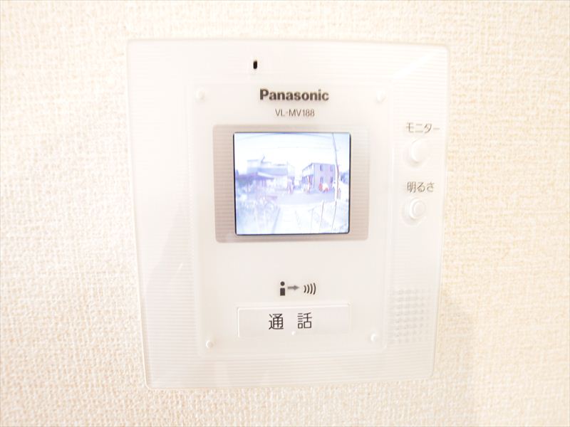 Security. Intercom with TV monitor