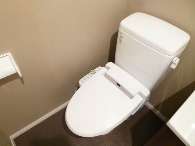 Toilet. Washlet equipped