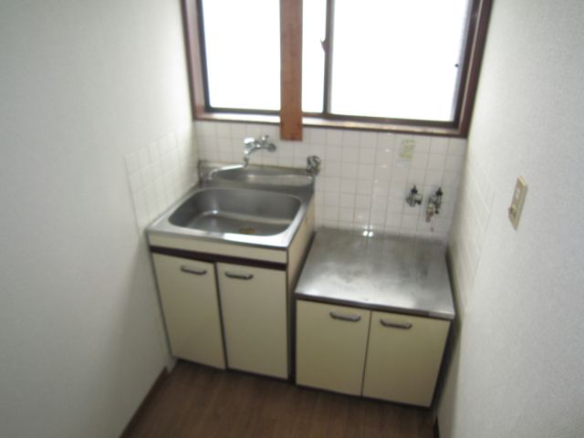 Kitchen. Gas stove installation type of kitchen
