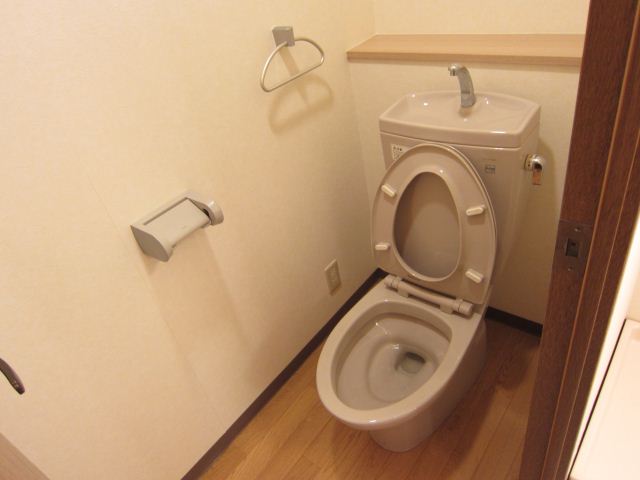 Toilet. Space with a calm