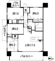 Floor: 4LDK, the area occupied: 89.3 sq m, Price: 37,600,000 yen ・ 41,500,000 yen