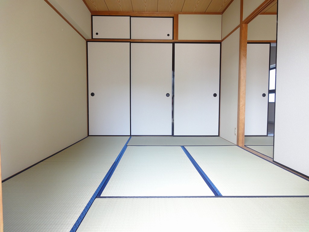 Living and room. Sunny Japanese-style