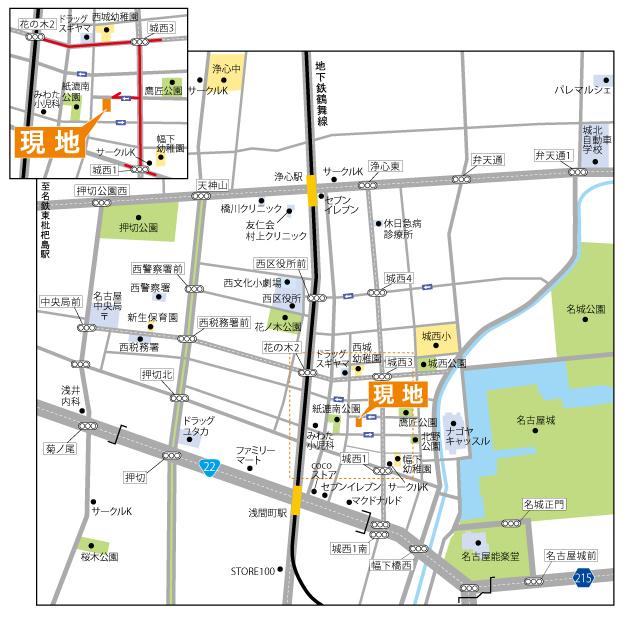 Local guide map