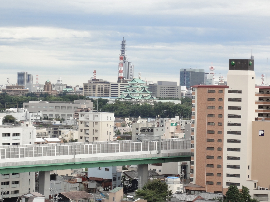 View. View of Nagoya Castle district