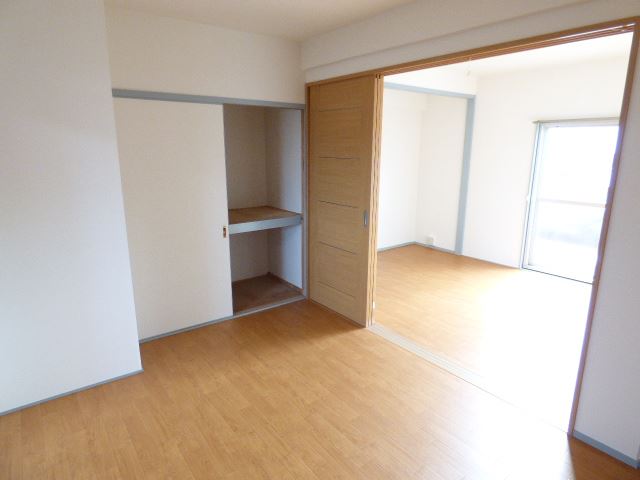 Living and room. Closet is also storage capacity sufficient