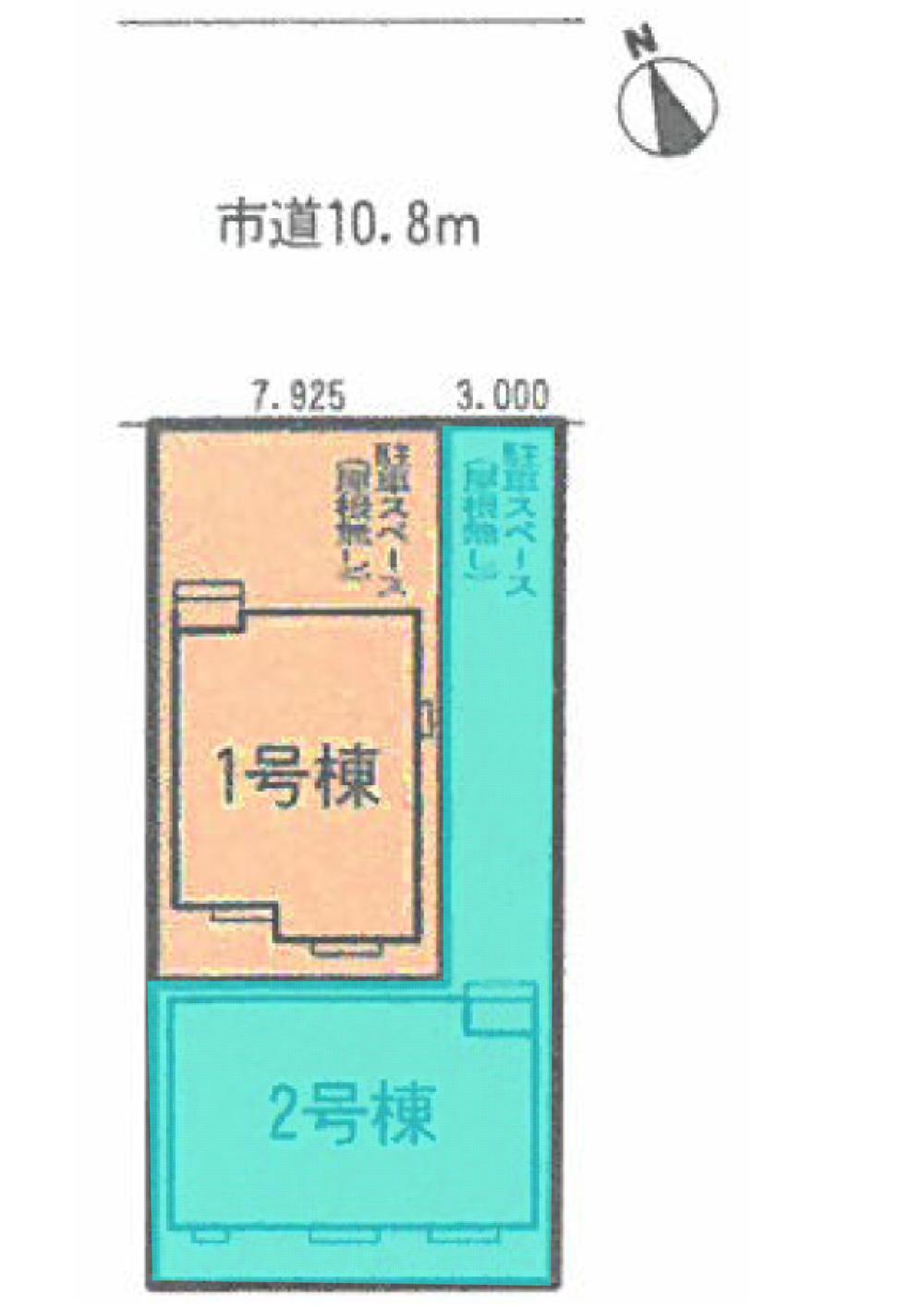 The entire compartment Figure. It will be blue portions Building 2.