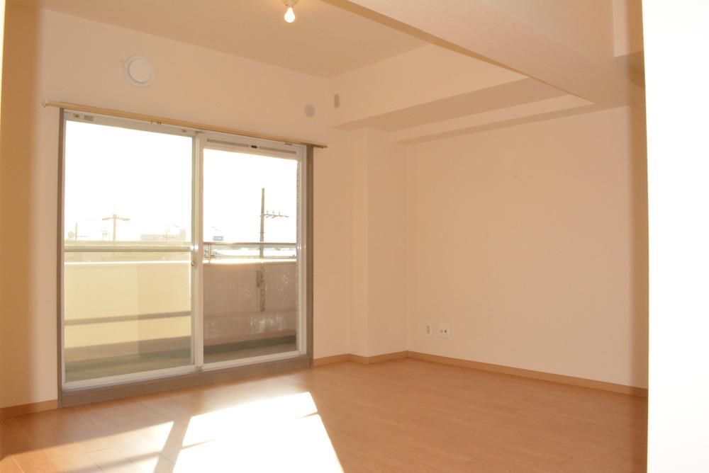 Living. Sunny south side of the living room