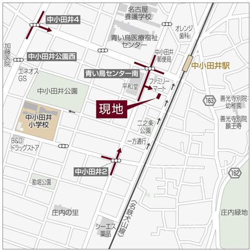 Local guide map. Detail view