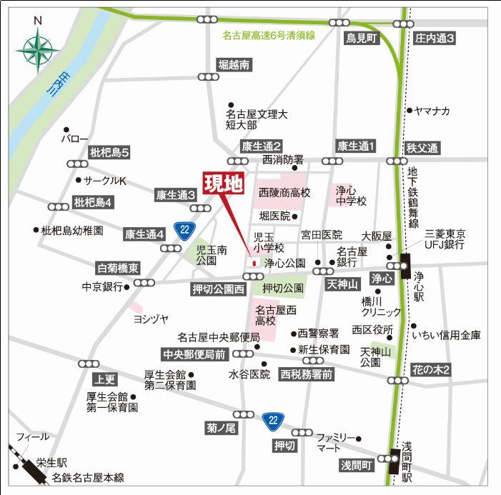Local guide map