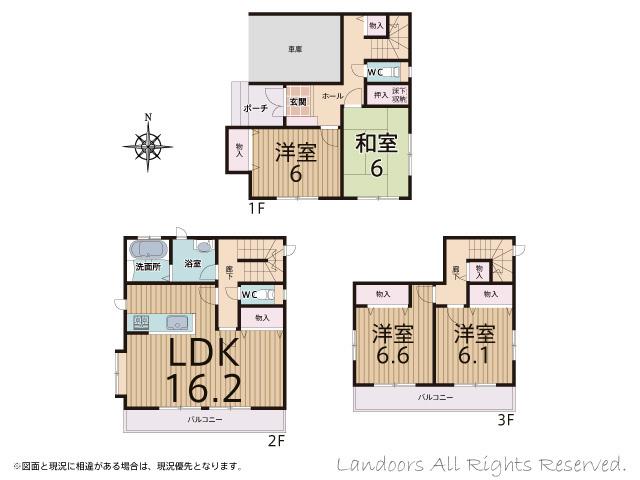 Floor plan. 38,800,000 yen, 4LDK, Land area 91.12 sq m , Building area 120.09 sq m floor plan