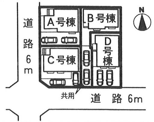 The entire compartment Figure. Front road spacious! All building parking two units can be.