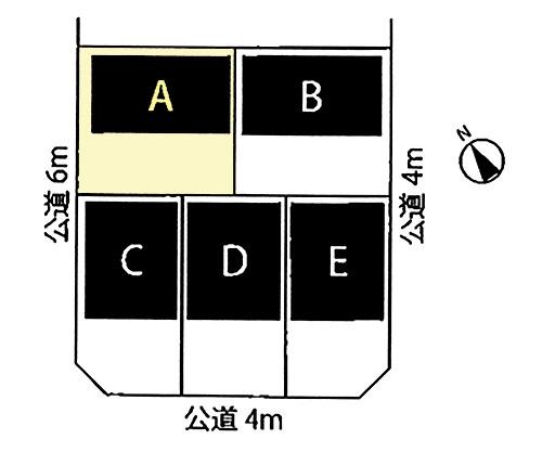 Compartment figure. 30,900,000 yen, 4LDK, Land area 112.29 sq m , Building area 98.33 sq m parking two cars Allowed! 
