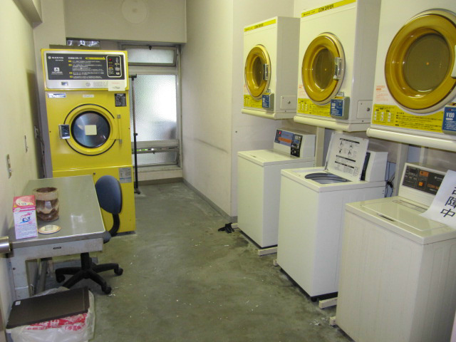 Other common areas. The first floor of the coin-operated laundry