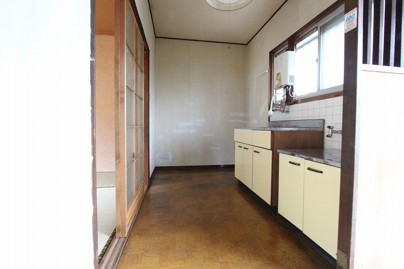 Kitchen. There is also a space to put a fridge.