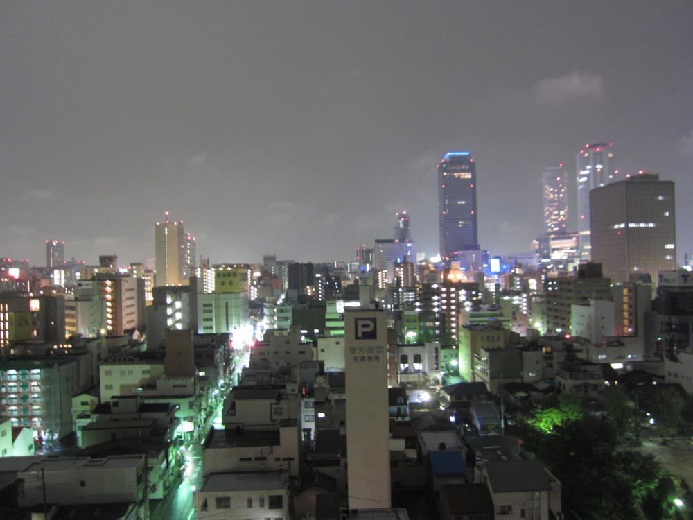 View photos from the dwelling unit. View from the south balcony (10 May 2011) Shooting ※ Since it is a 13 floor, It is the beautiful night view of the building County of Nagoya Station