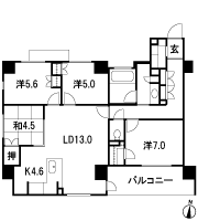 Floor: 4LDK + W + N, the occupied area: 90.84 sq m, Price: 41.4 million yen