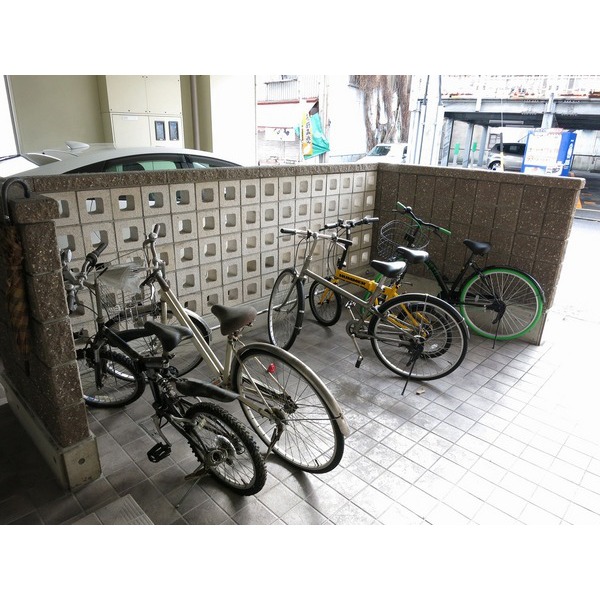 Other common areas. Bicycle-parking space