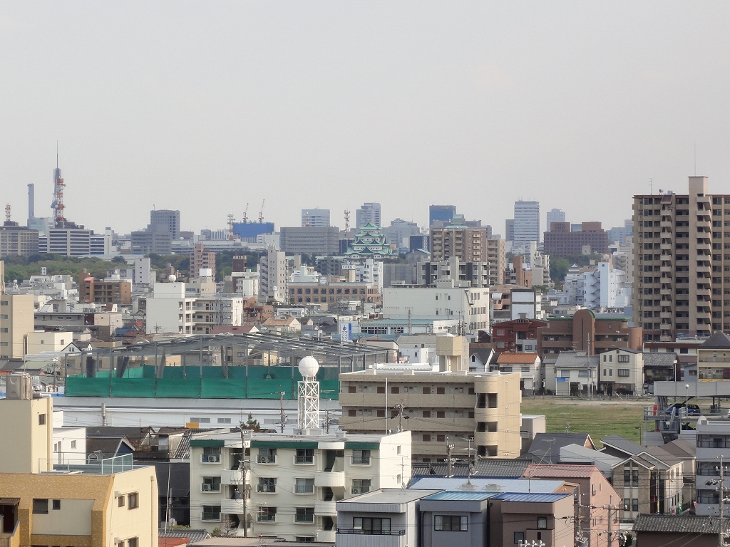 View. View of Nagoya Castle district