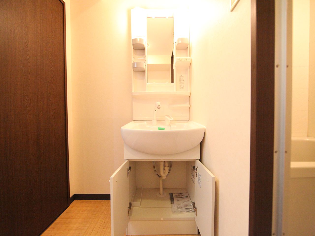 Washroom. Shampoo dresser