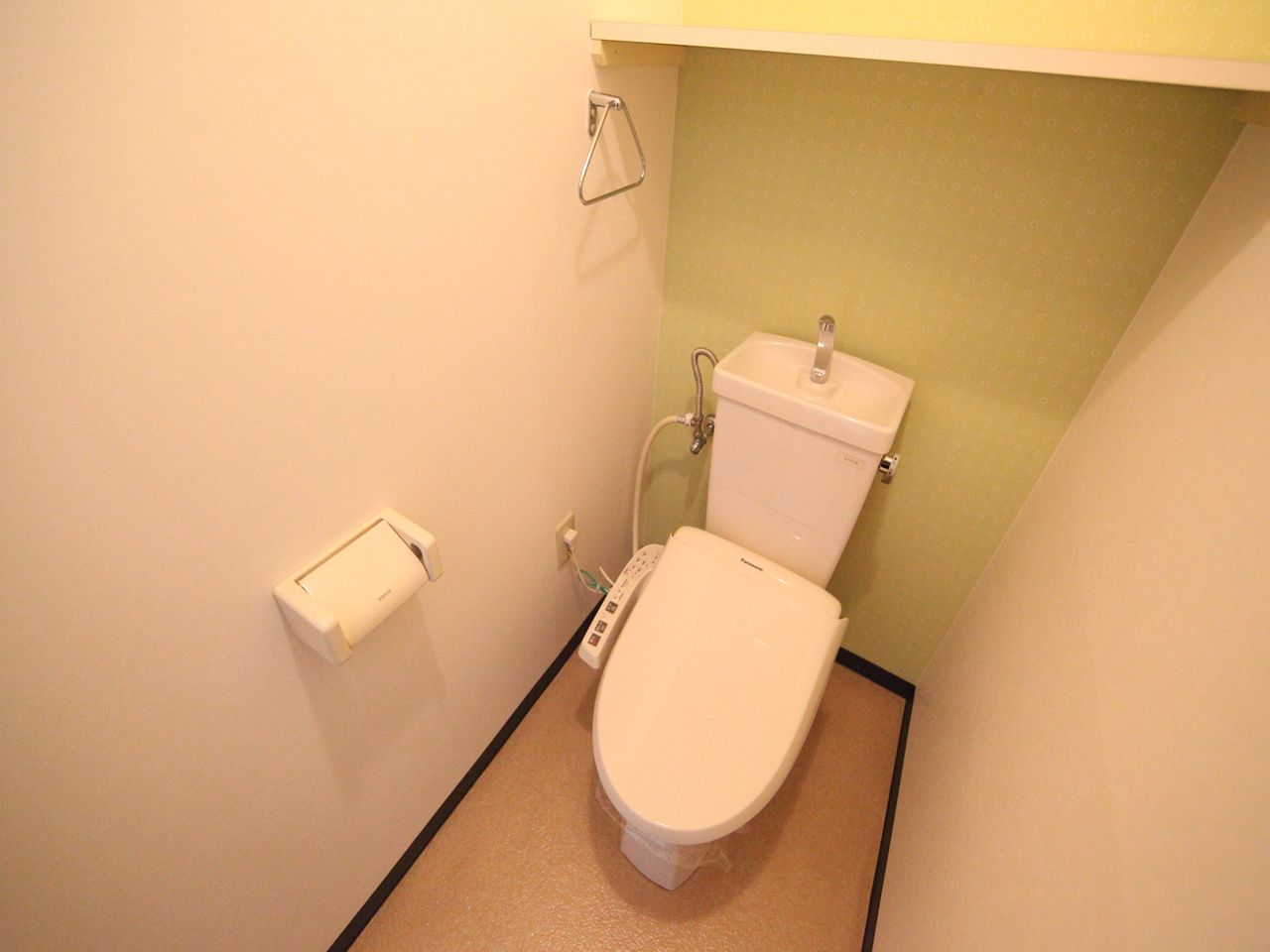Toilet. Shower toilet  There shelf