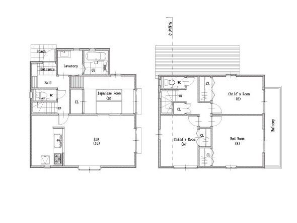 Other building plan example. No. 1 destination reference plan