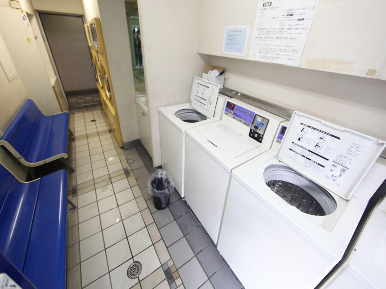 Other common areas. It comes with a coin-operated laundry on the first floor