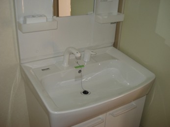 Bath. Independent wash basin (with shampoo dresser)