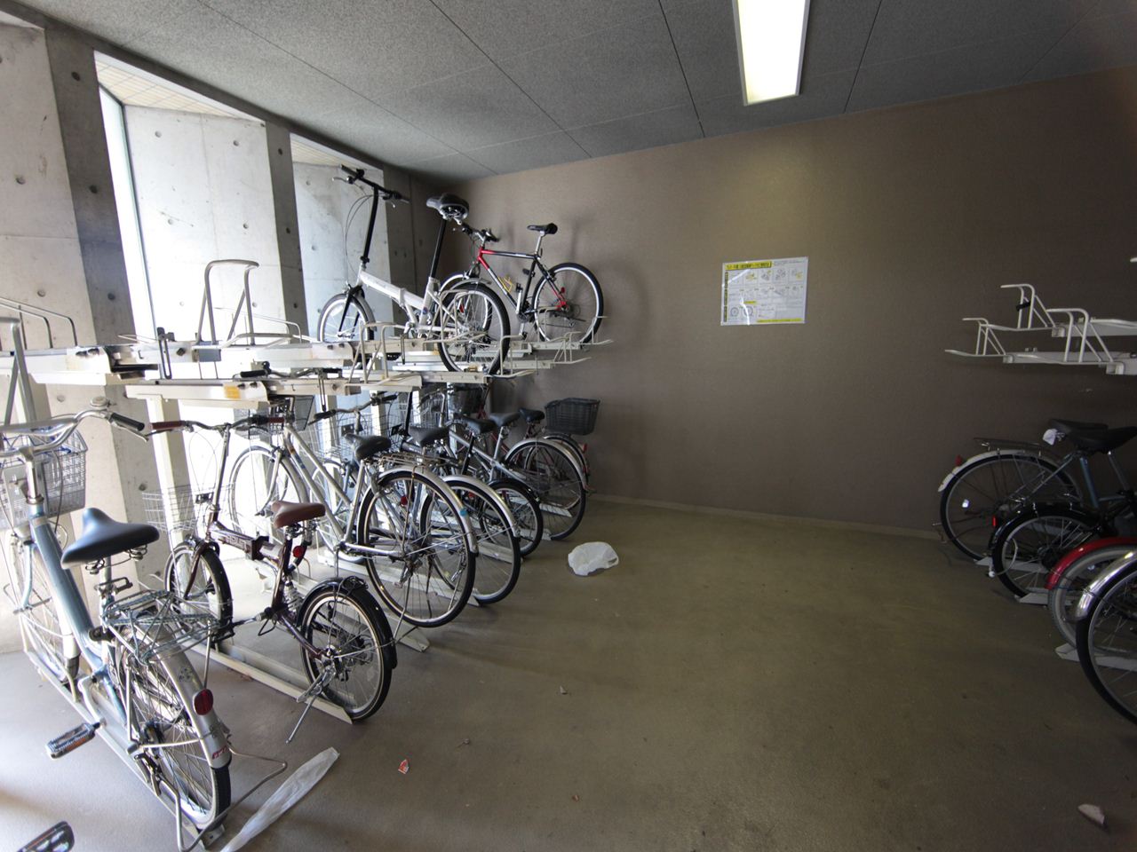 Other common areas. Bicycle-parking space