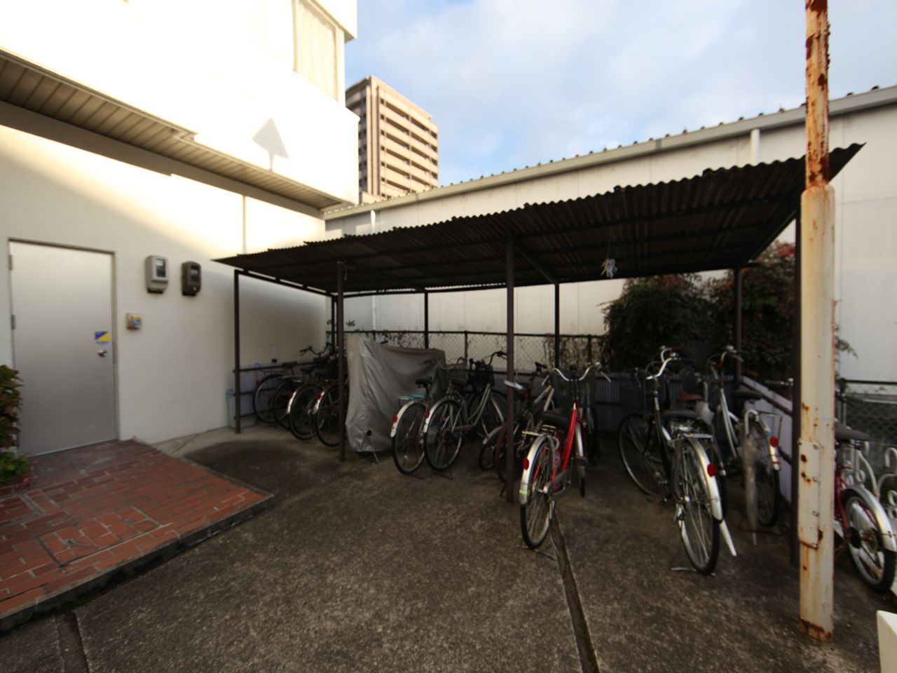 Other common areas. Bicycle-parking space