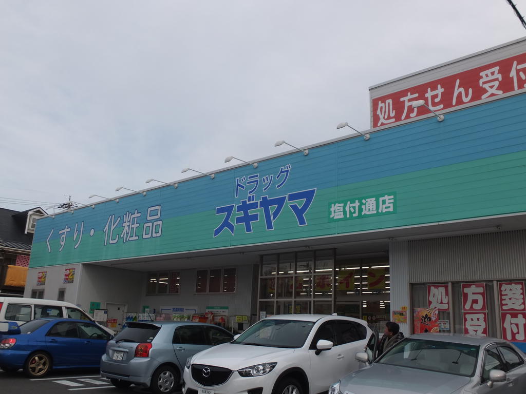 Dorakkusutoa. Drag Sugiyama Shiotsuketori shop 776m until (drugstore)