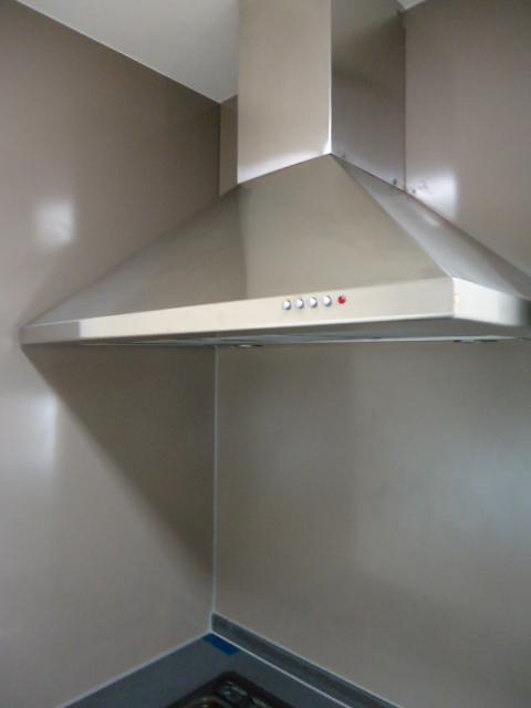 Kitchen. Large ventilation fan.