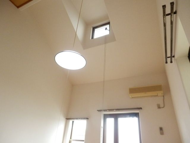 Other room space. Is high ceiling