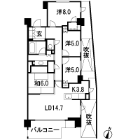 Floor: 4LDK + WIC + N, the occupied area: 100.92 sq m, Price: TBD