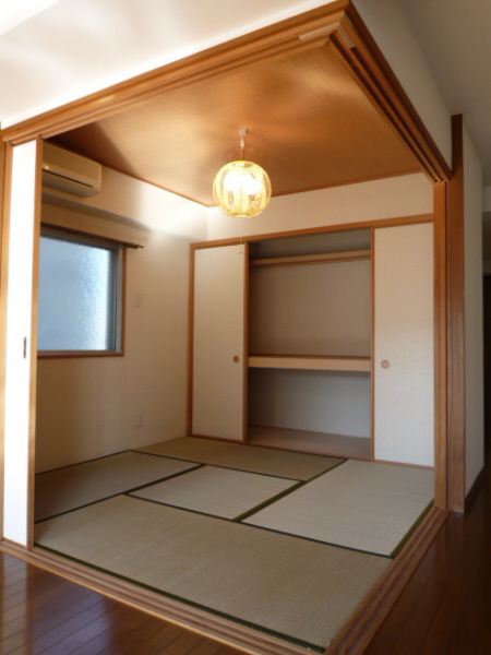 Living and room. Stylish Japanese Room