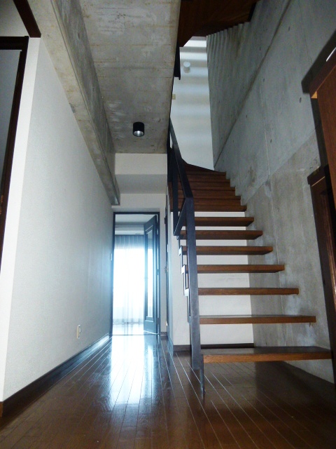 Other room space. Staircase