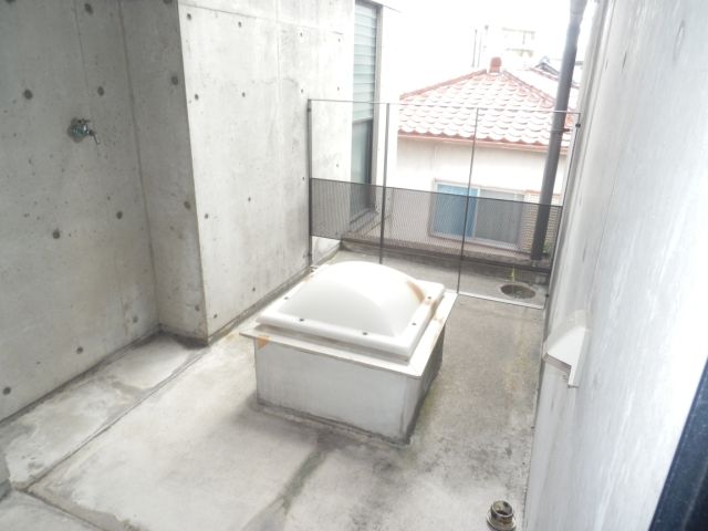Other Equipment. Washing machine is put on the balcony.