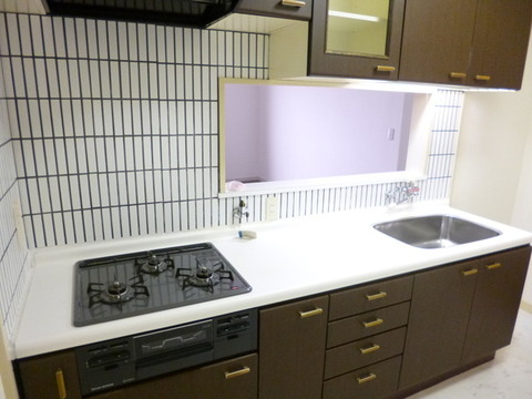 Kitchen. kitchen, Gas stove new