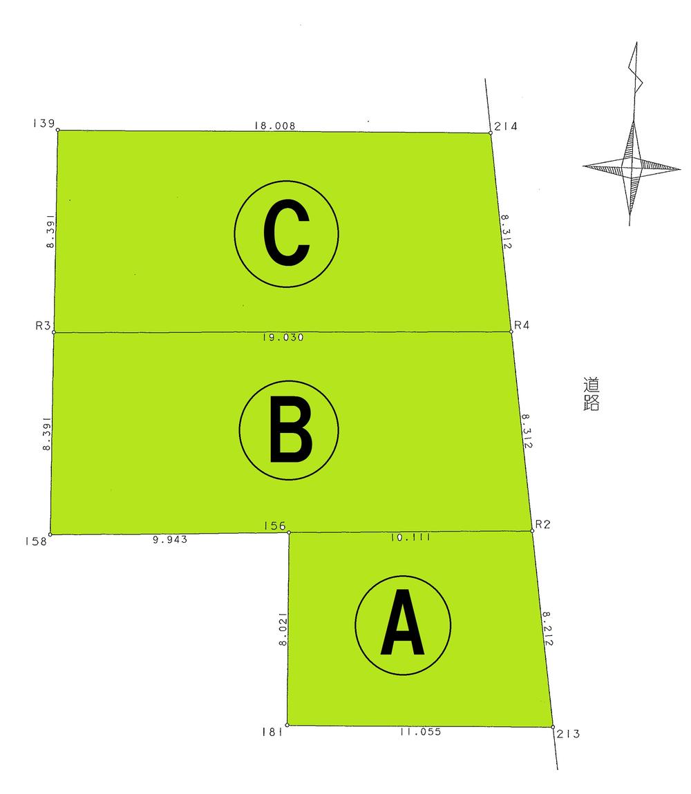 Compartment figure. Land price 24,610,000 yen, Land area 85.64 sq m