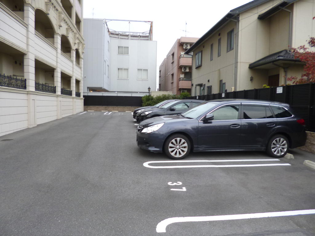 Parking lot. Flat 置駐 car park