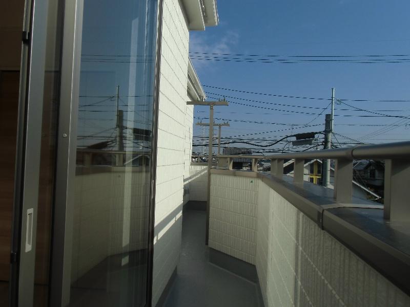 Other. South-facing roof balcony