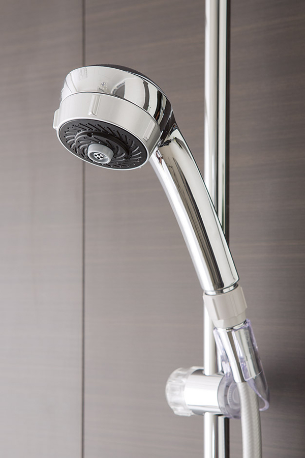 Bathing-wash room.  [Massage head shower and slide bar] Equipped with shower head massage function has been adopted (same specifications)